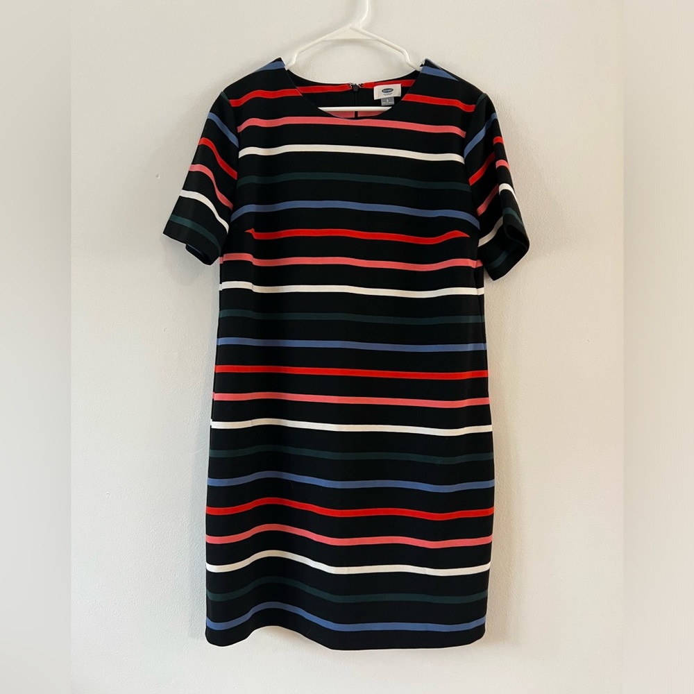 Old Navy Ponte-Knit Shift Dress Size L